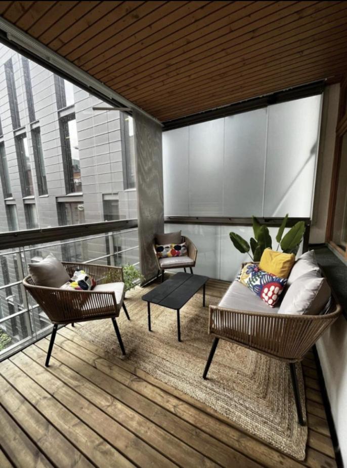 2Ndhomes Stylish 1Br Home With Balcony And Sauna In Kamppi Center Helsinki Dış mekan fotoğraf